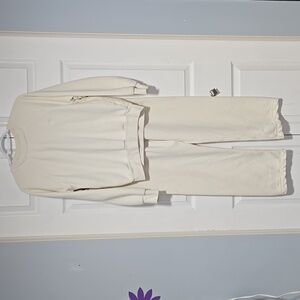 Eterne Set: Sweatshirt (M) & Pants (L) Cream